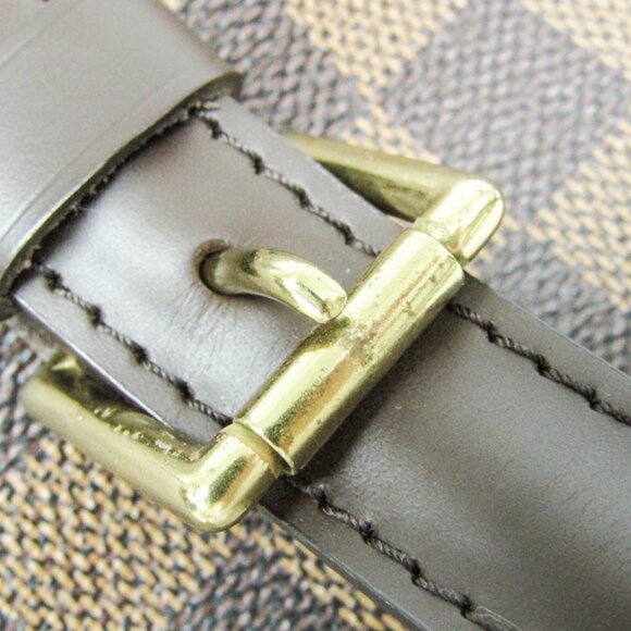 LOUIS VUITTON Authentic Brown Damier Shoulder Bag - Picture 8 of 11